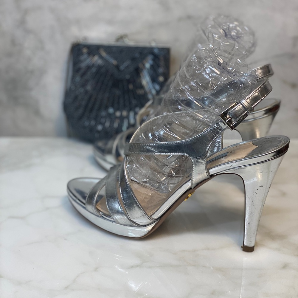 Prada silver shoes - Picture 6 of 7